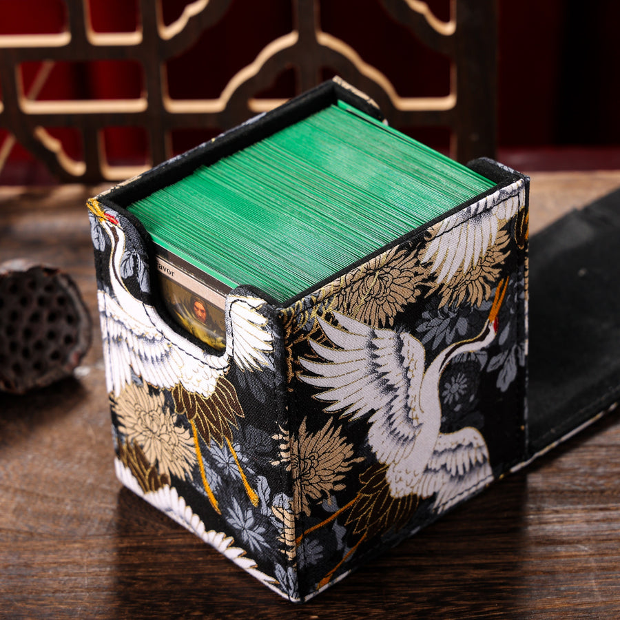 Midnight Crane EDH Deck Box (Winds of the East Series)