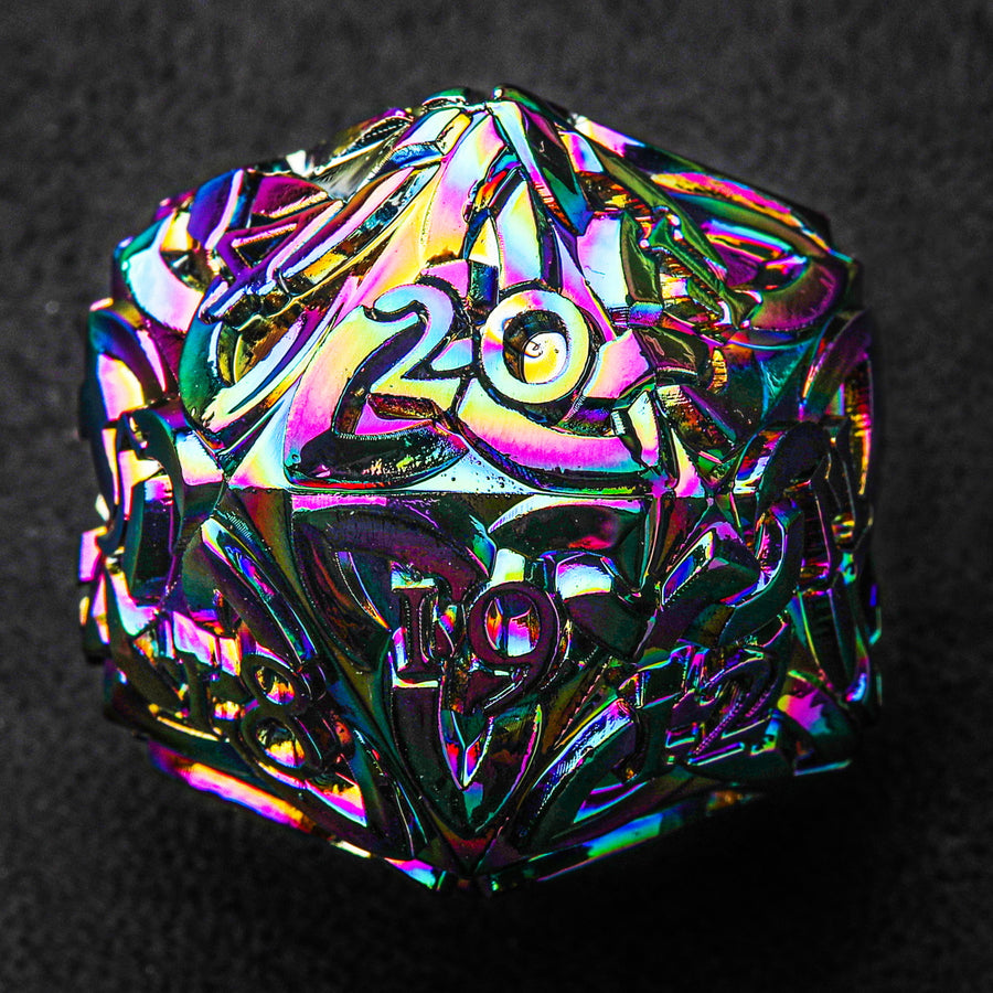 D20 Spindown - Set of 8x Endless Dice Life Counters