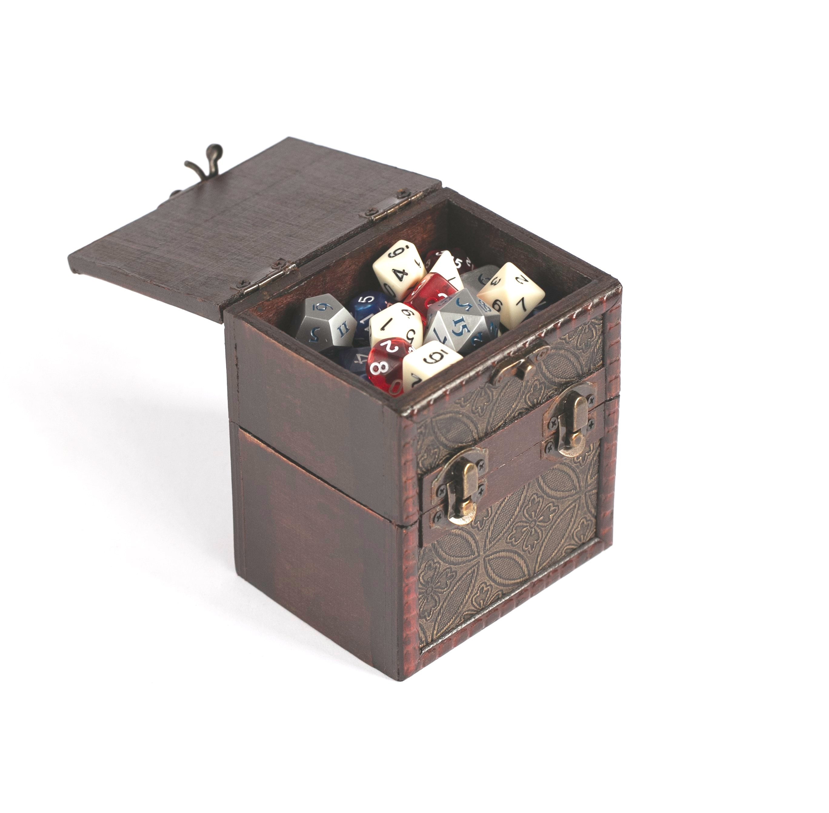 yugioh wooden deck box KakapopoTCG M01C Wooden Deck and Counter Box for Deck Protector Storage Trading Cards TCG MTG Magic FaB YGO EDH Commander Box FaB TCG PTCG Dice Box