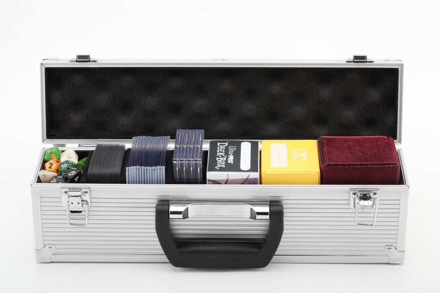 Gaming Briefcase B3 with Velcro walls - Silver