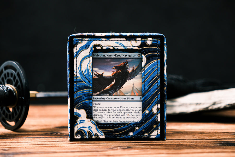 The Shogun Deckimono - Winter Waves (Inner wooden-frame)