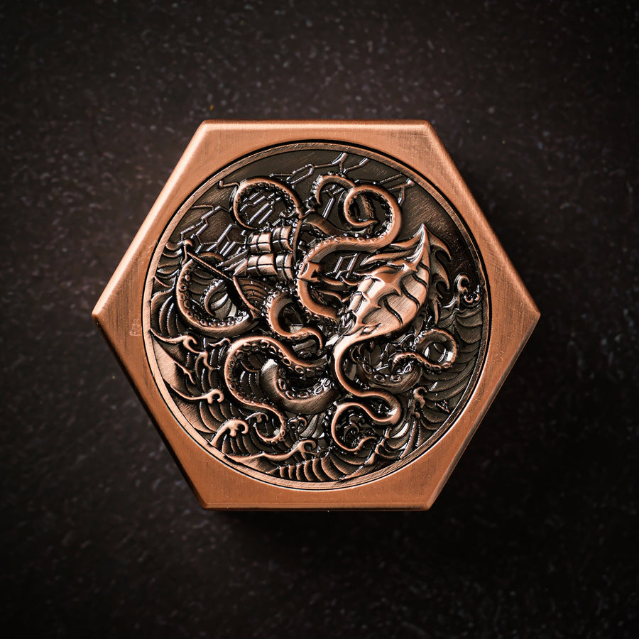 Krakens's Nest - Metal Dice Box