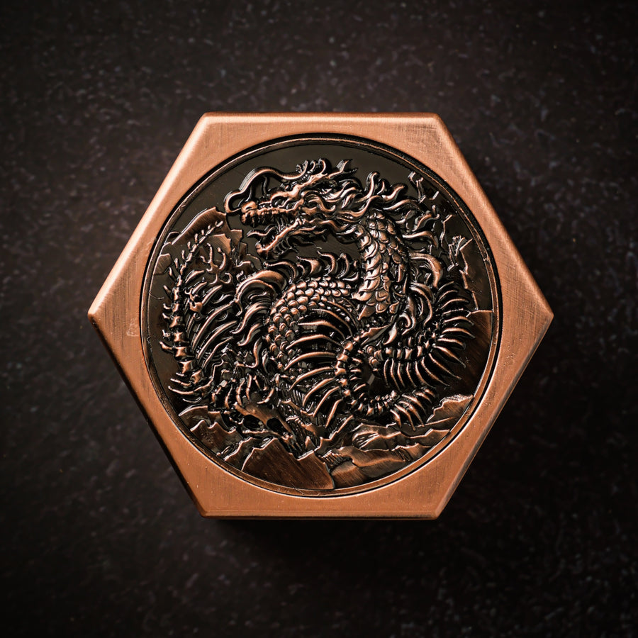 Undead Wurm's Nest - Metal Dice Box