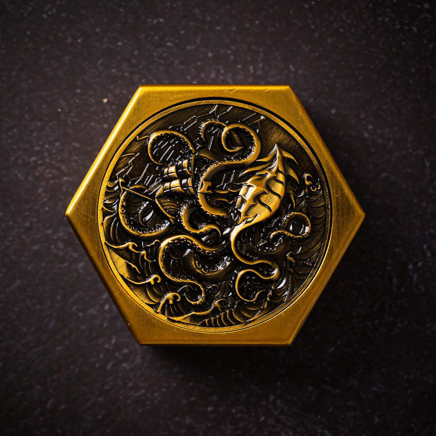 Krakens's Nest - Metal Dice Box