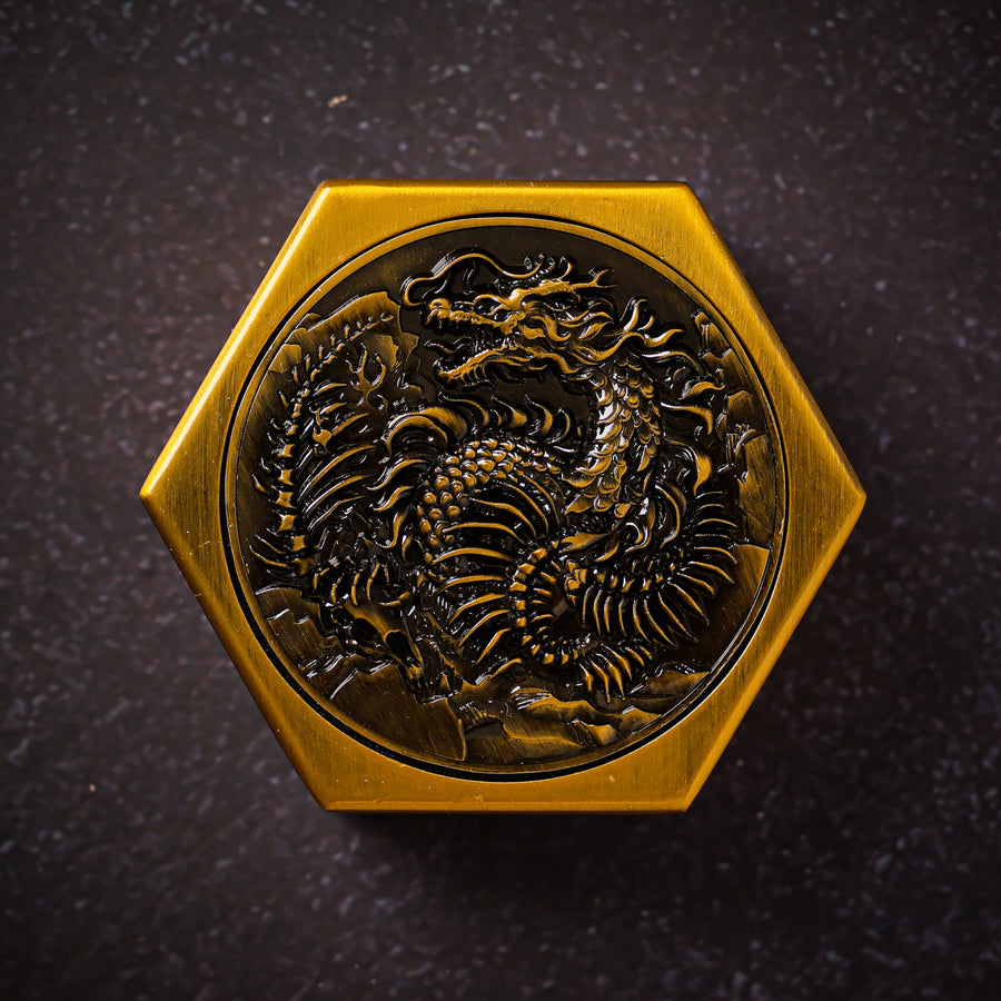 Undead Wurm's Nest - Metal Dice Box