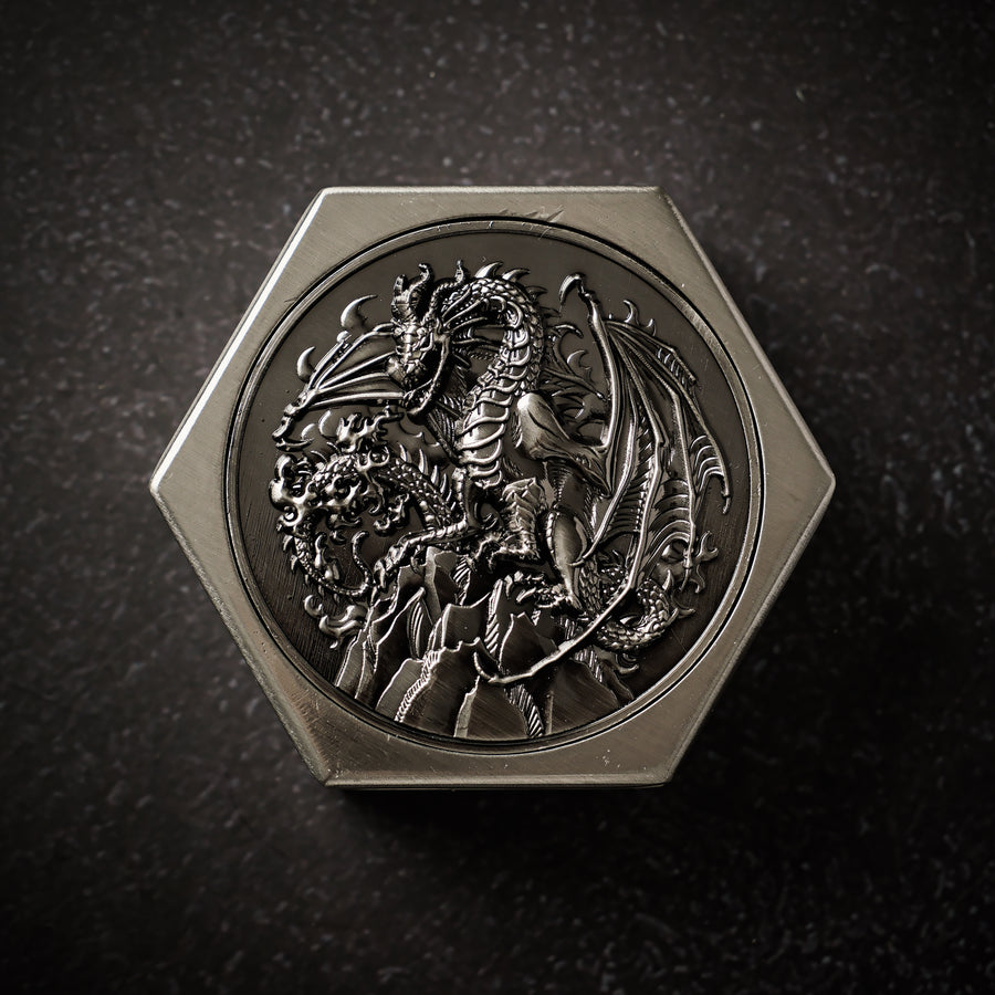 Dragon's Nest - Metal Dice Box