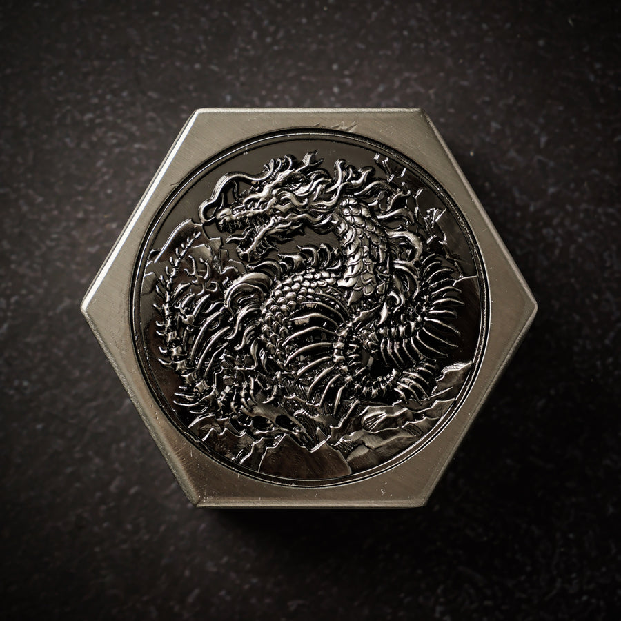 Undead Wurm's Nest - Metal Dice Box