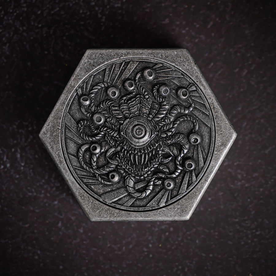 Overseer's Nest - Metal Dice Box