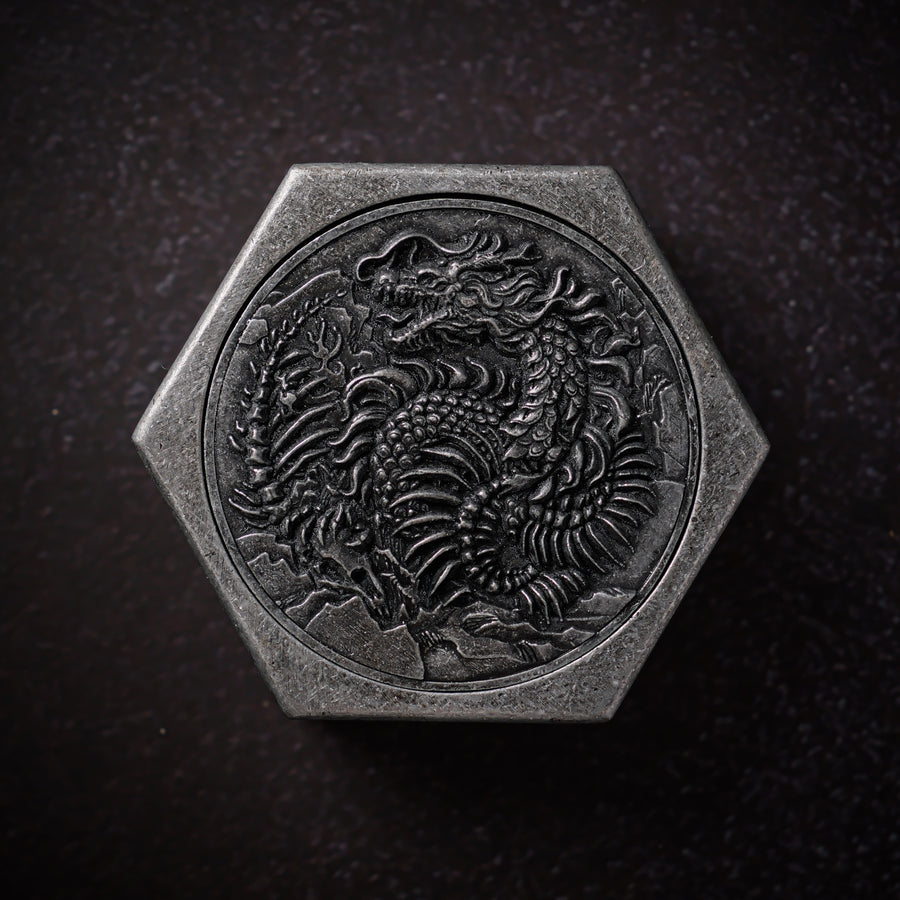 Undead Wurm's Nest - Metal Dice Box
