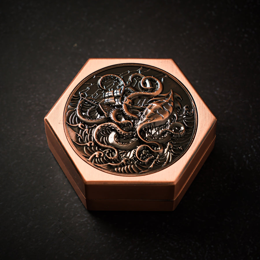 Krakens's Nest - Metal Dice Box