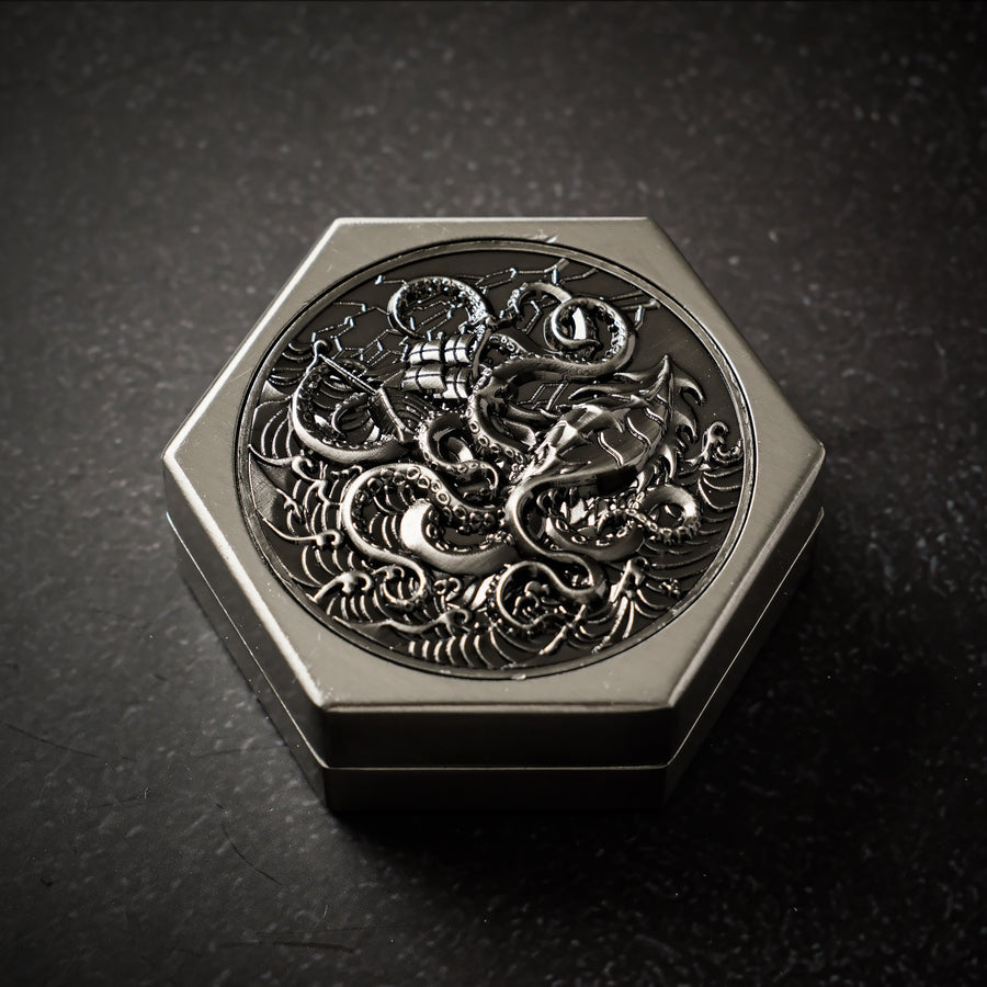 Krakens's Nest - Metal Dice Box
