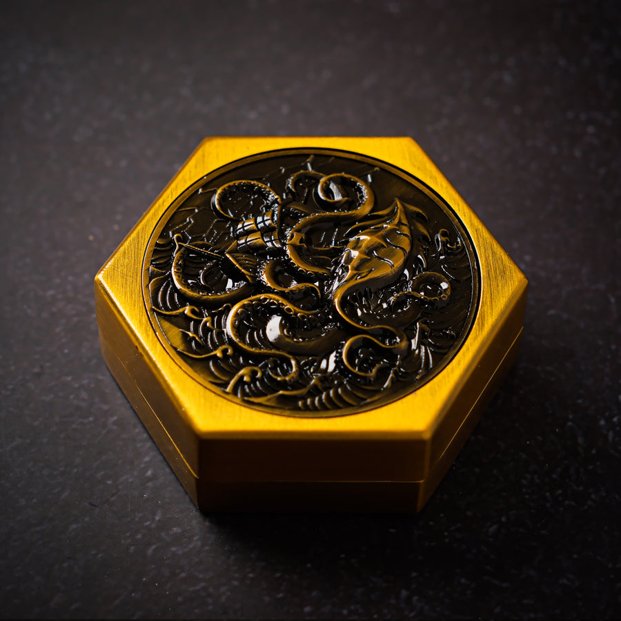 Krakens's Nest - Metal Dice Box