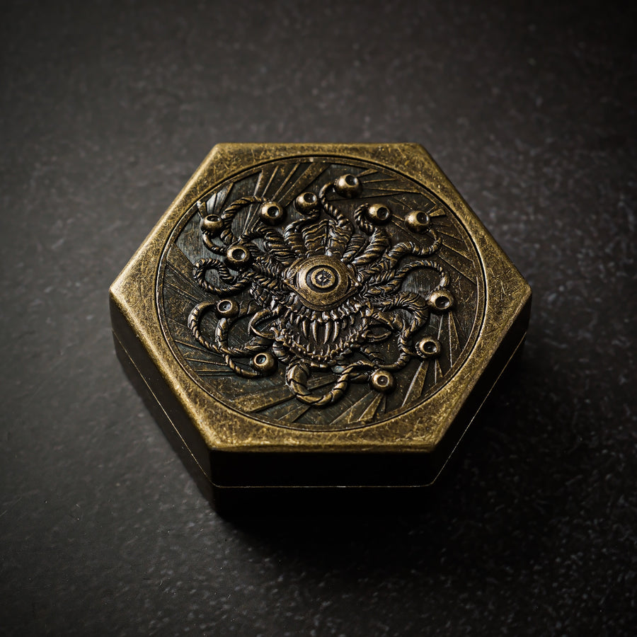 Overseer's Nest - Metal Dice Box