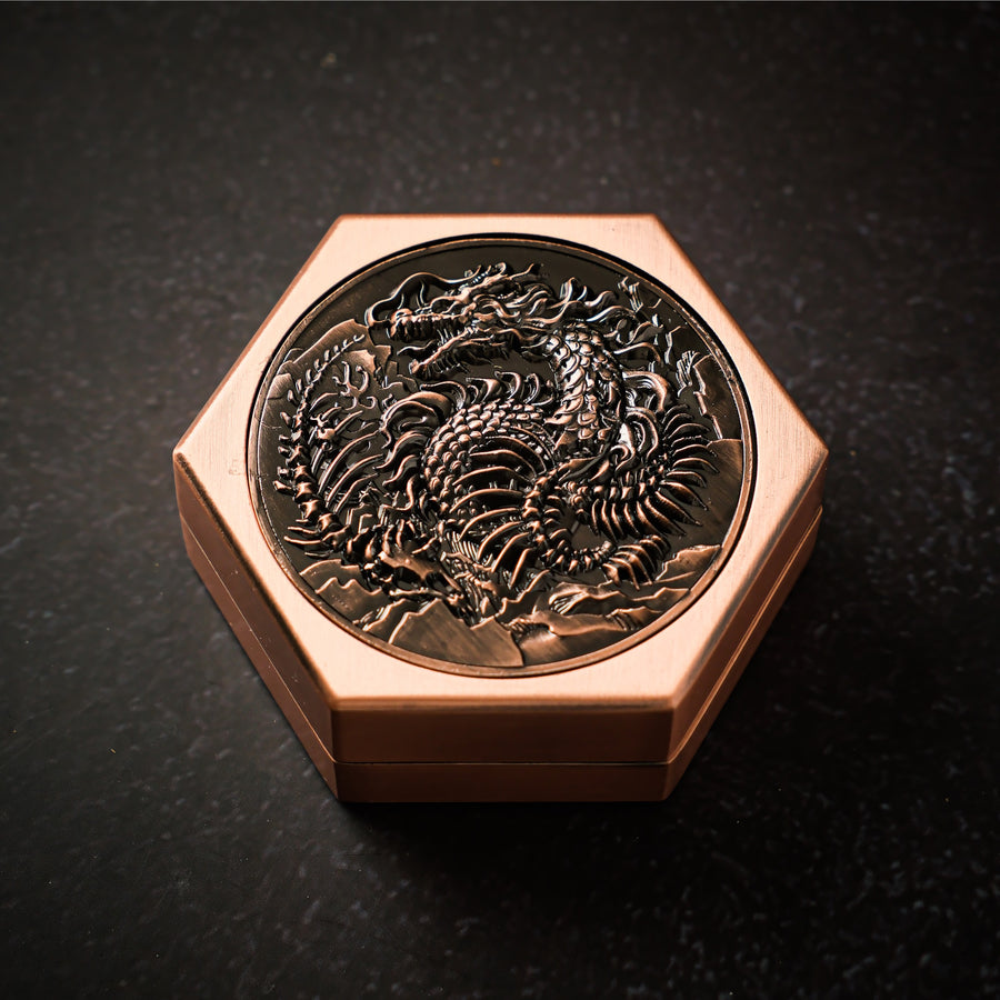 Undead Wurm's Nest - Metal Dice Box