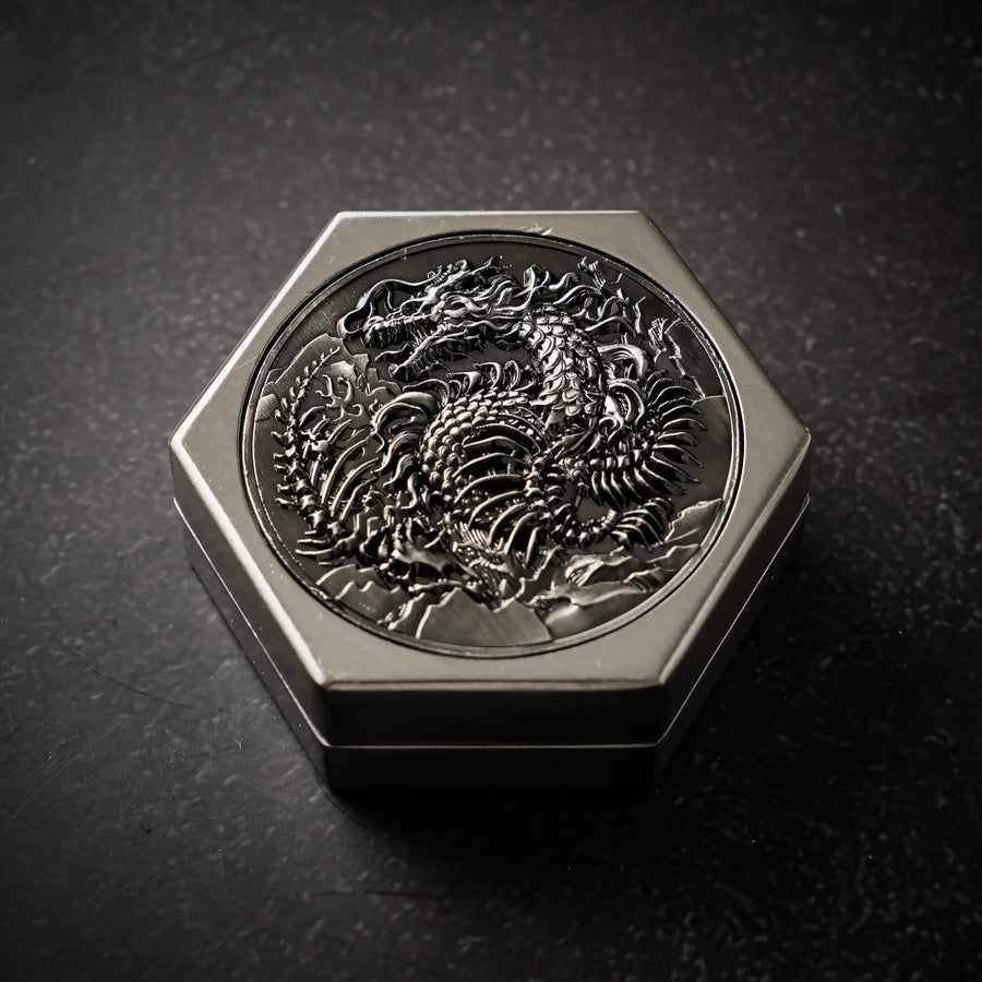 Undead Wurm's Nest - Metal Dice Box