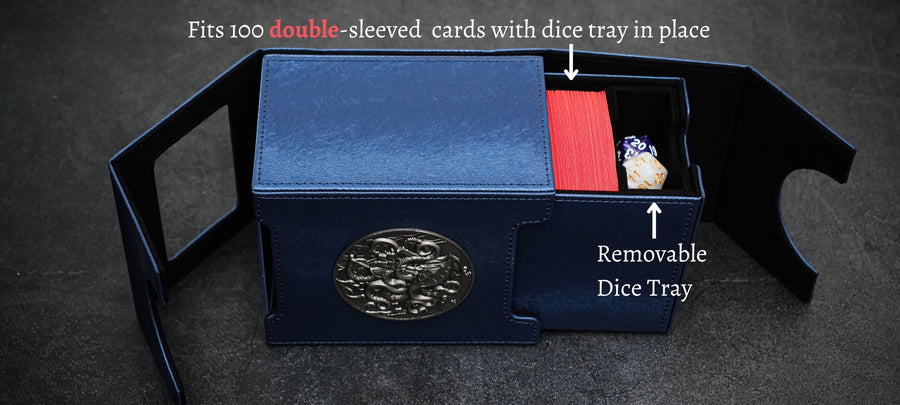 yugioh deck box with dice tray The Monster's Cave Deck Box – KakapopoTCG