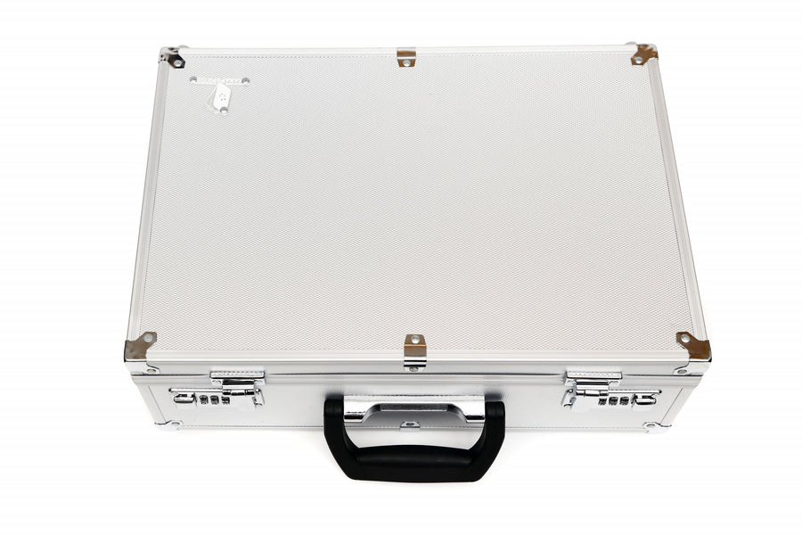 Gaming Briefcase A5 with sliding walls - Silver
