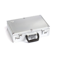 Gaming Briefcase A6 with Velcro walls - Silver – KakapopoTCG