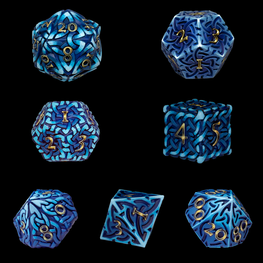 Hand-painted Dice - Arcana