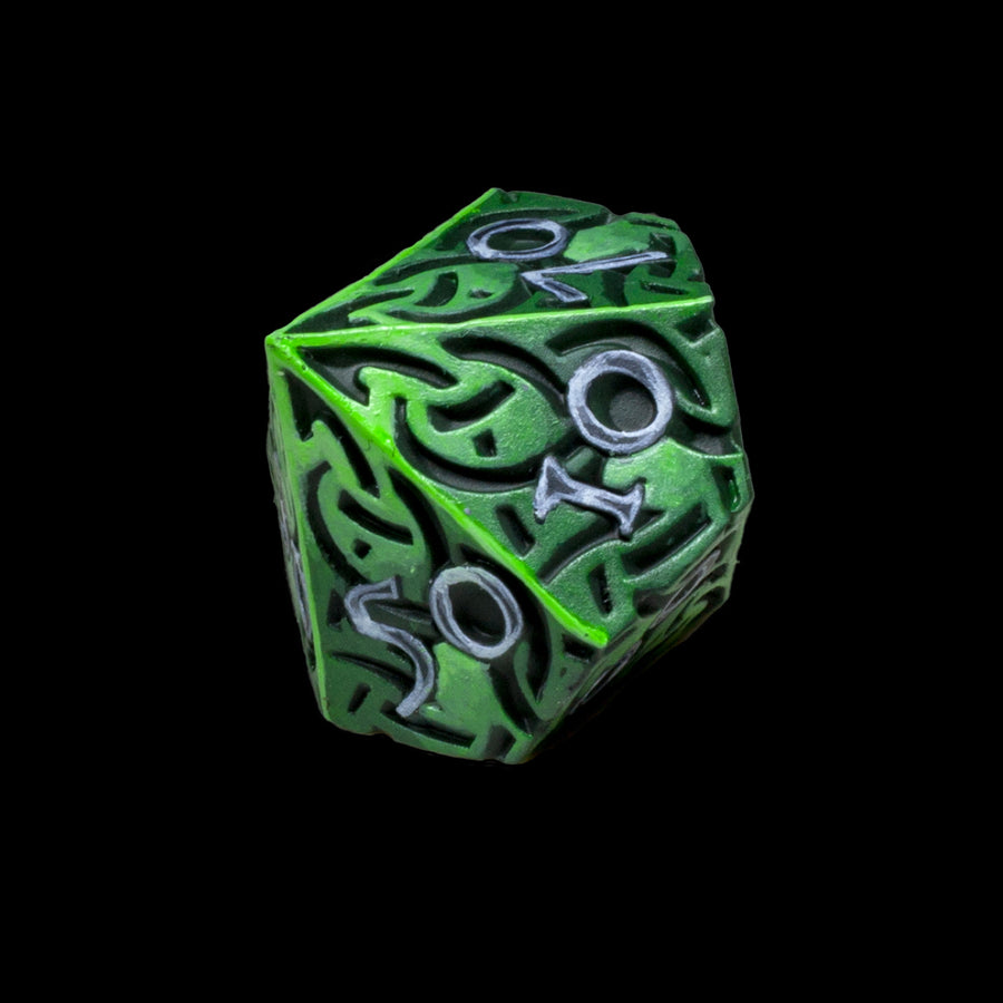 Hand-painted Dice - Area 51