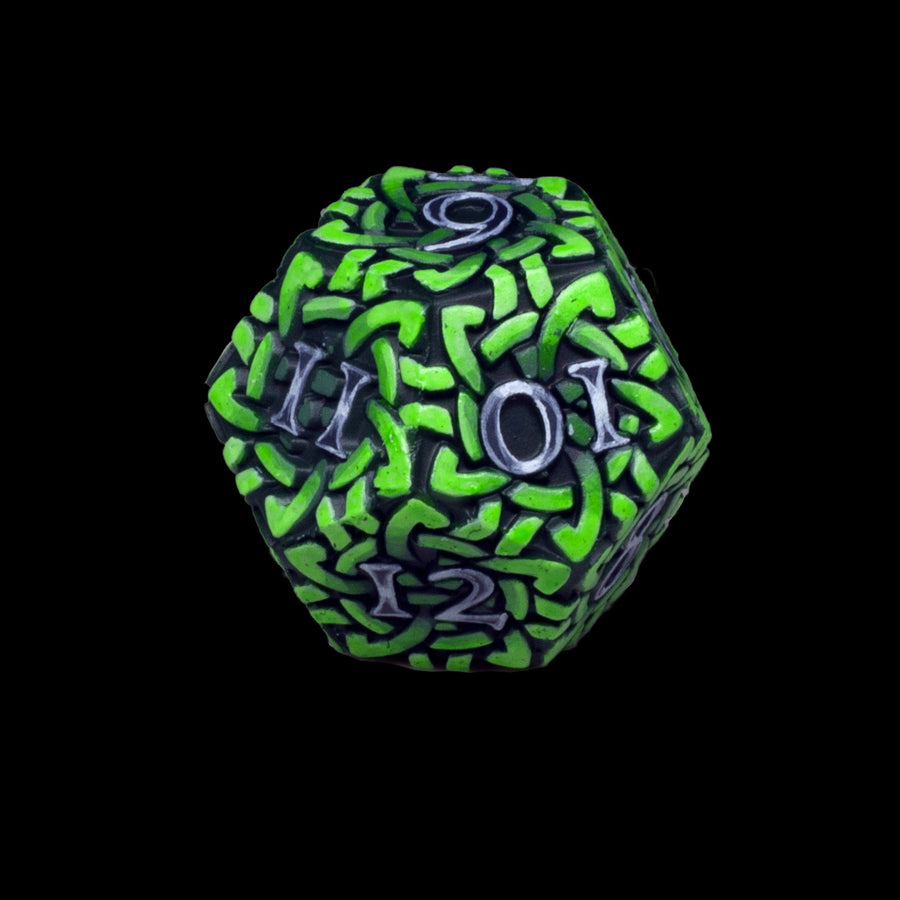 Hand-painted Dice - Area 51