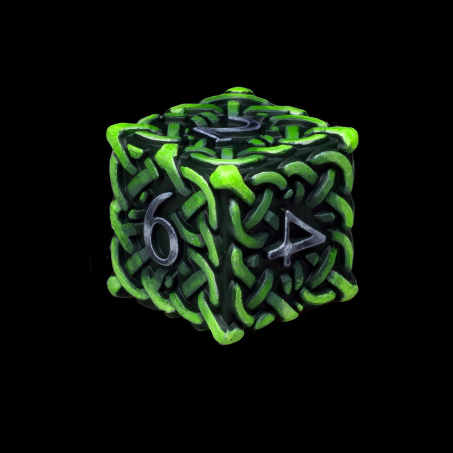 Hand-painted Dice - Area 51