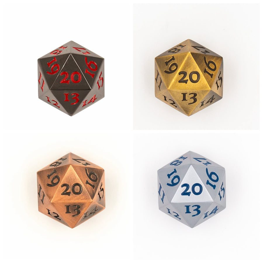 Table Breaker D20 Spindown Set of 4