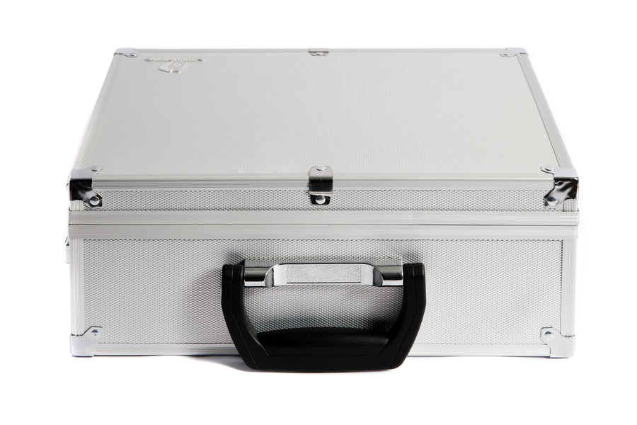 Gaming Briefcase E3 with Velcro walls - Silver