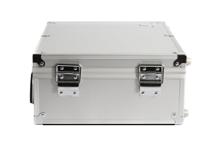 Gaming Briefcase E3 with Velcro walls - Silver