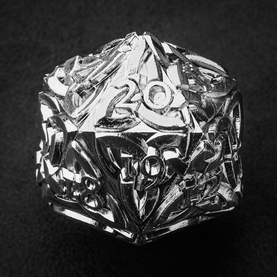 D20 Spindown - Endless Light Life Counter Dice