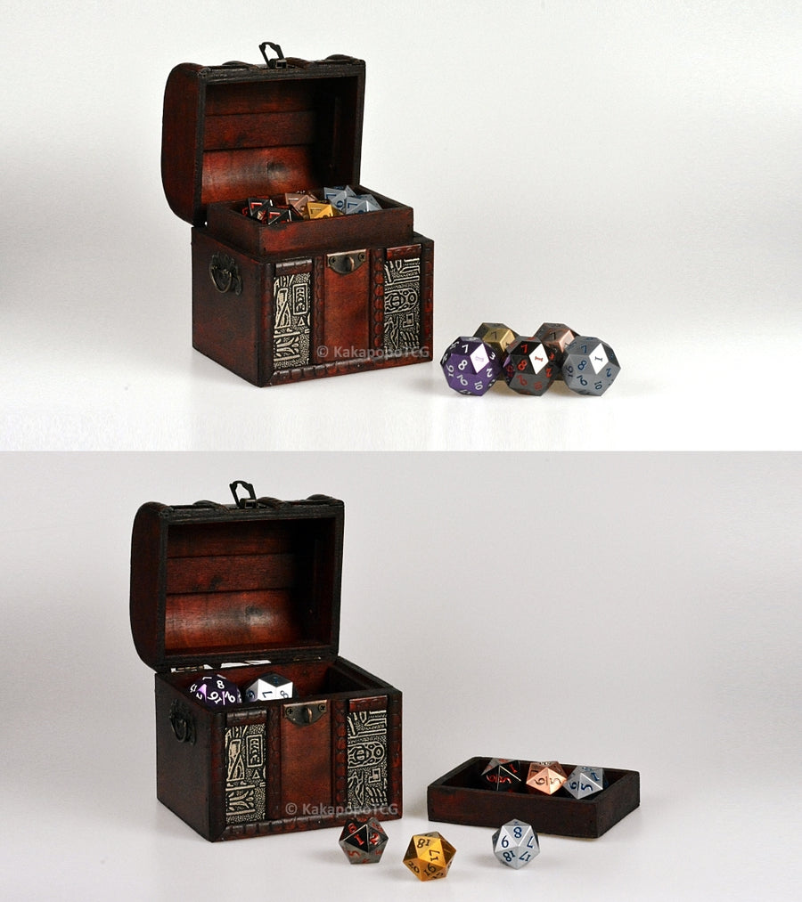 The Elven Chest Deck & Dice box - Ancient Egypt