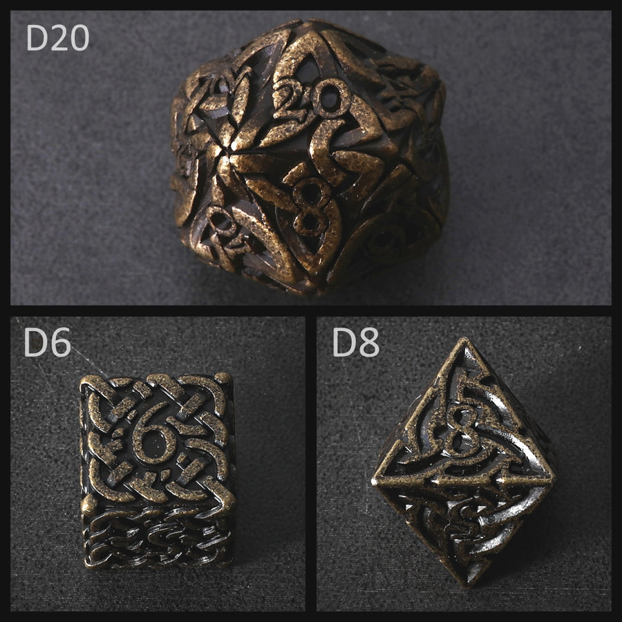 Endless Destruction Polyhedral Dice Set