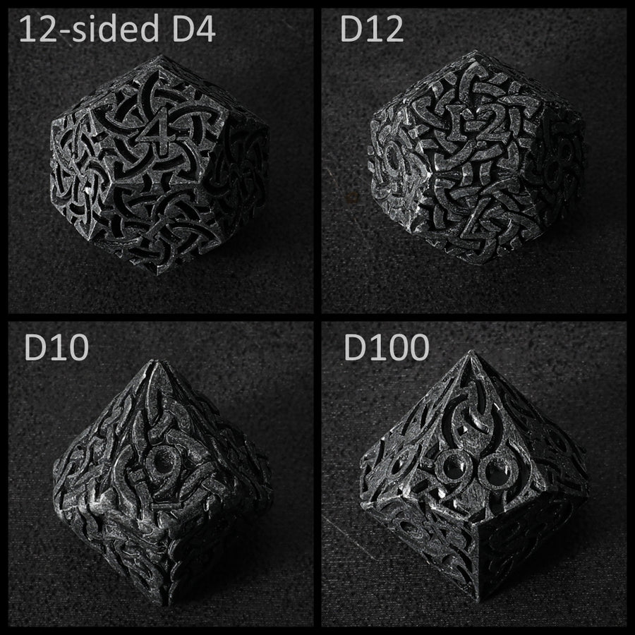 Endless Darkness Polyhedral Dice Set