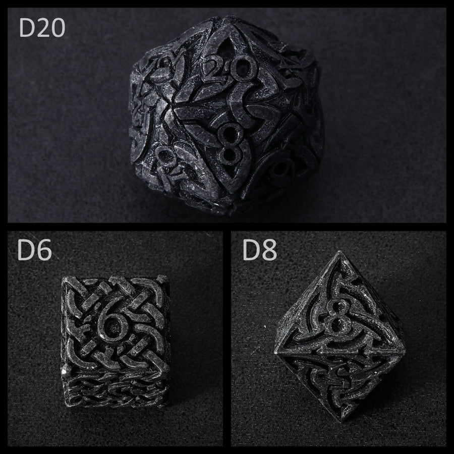 Endless Darkness Polyhedral Dice Set