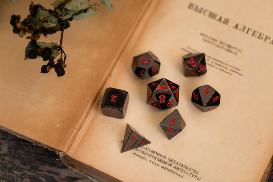 Table Breakers Polyhedral Dice Set - Black