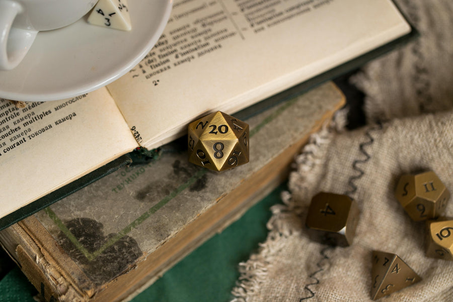 Table Breakers Gold D20 Standard/RPG Dice