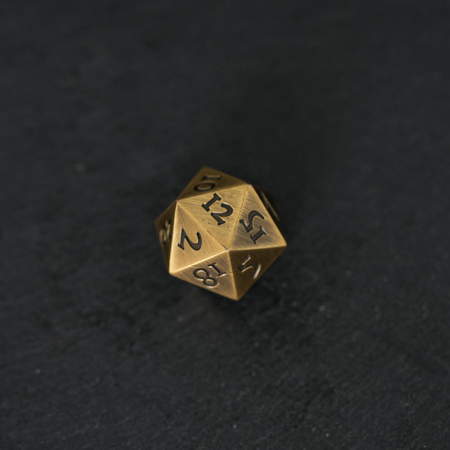 Table Breakers Gold D20 Standard/RPG Dice