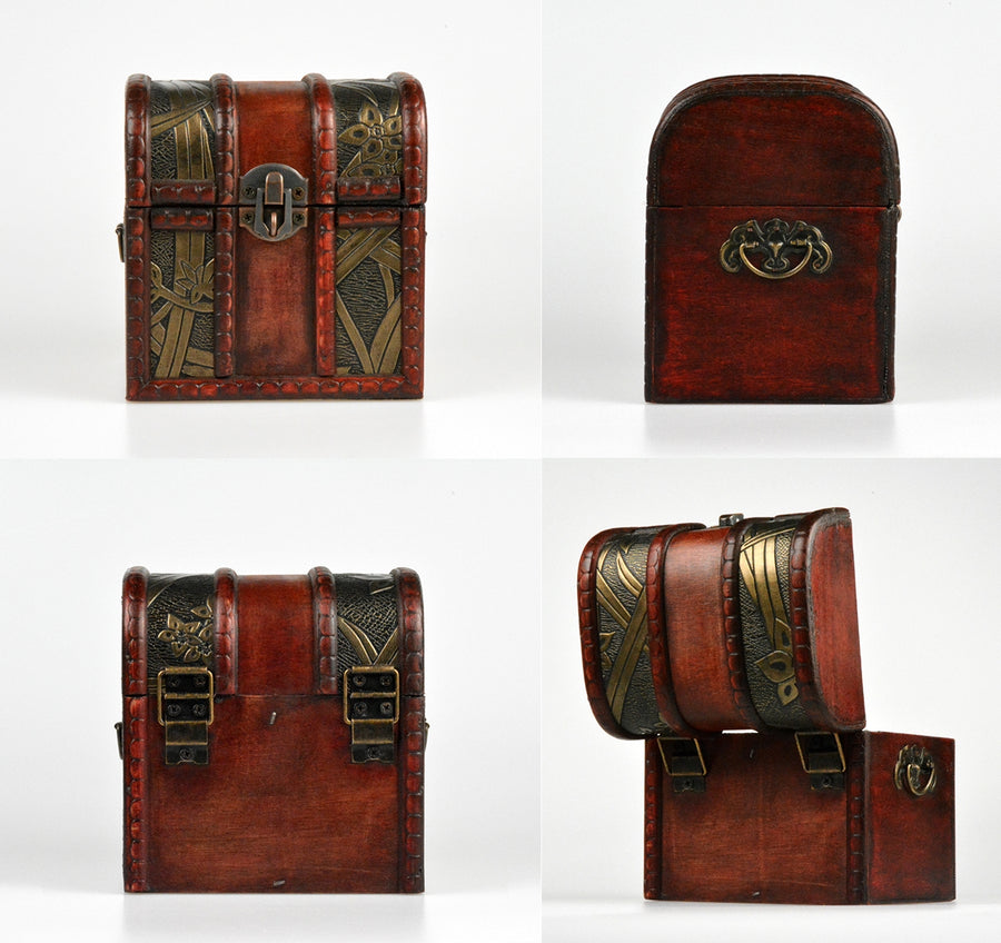 The Elven Chest Deck & Dice box - Ancient Scroll