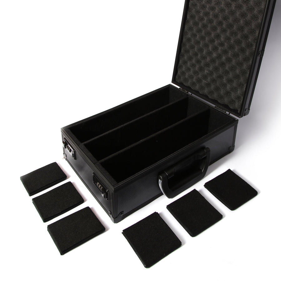 Gaming Briefcase E3 with Velcro walls - Black